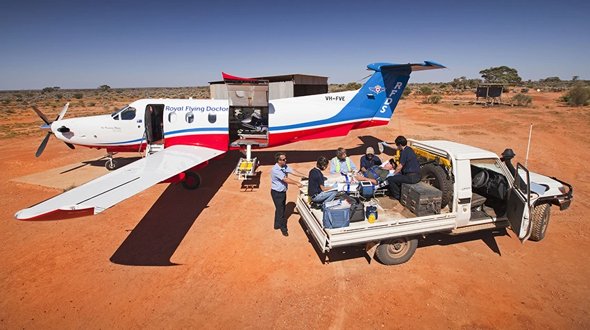 Royal Flying Doctor Service in Australia