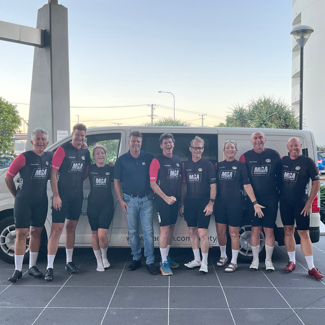 MGA Proudly Supports TRACTION and the 2025 BEYOND Cycling Challenge